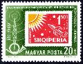 1967 A szocialista országok postaügyi minisztereinek V. értekezlete- Albánia