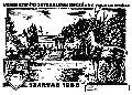 180. Alk. Városszépítő Egyesületek Országos Találkozója, Szarvas ( montázs a város címerével, 1985 )