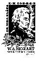 238.  Exl. Dr. Vida Klára  W. A. Mozart 1756 * 1791 * 1991 ( portré, kotta és hangszerek, 1991 )